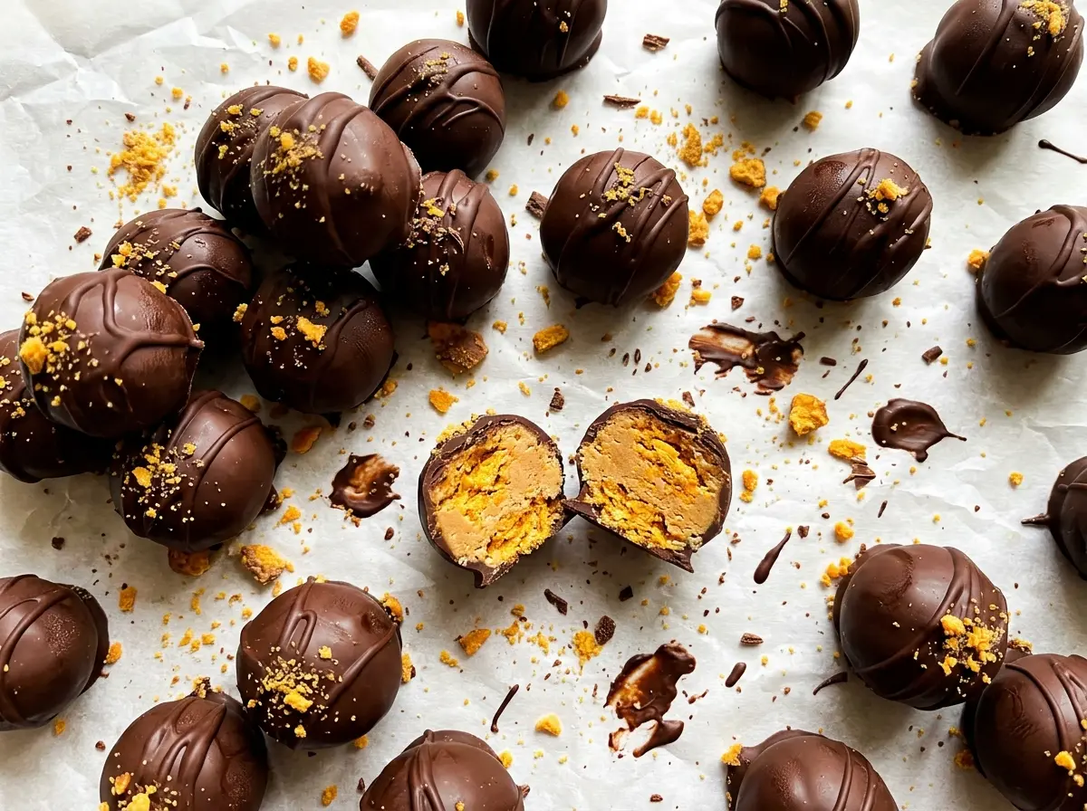 Butterfinger Balls chocolate-coated crunchy centers